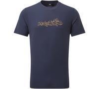 Mountain Equipment Groundup Skyline Tee cosmos - Größe S
