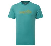 Mountain Equipment - Groundup Skyline Tee - Funktionsshirt, Gr. M, türkis (Fern)