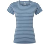 Mountain Equipment - Women's Groundup Stripe Tee - Funktionsshirt, Gr. M 38, blau (BluefinStripe)