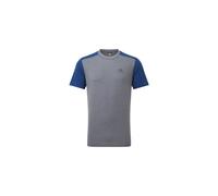Mountain Equipment Headpoint Block Tee Men flint grey/admiral - Größe M