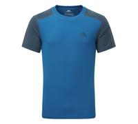 Mountain Equipment Headpoint Block Men's Tee - Herren T-Shirt - Mykonos Blue/Majolica Blue, XL