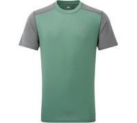 Mountain Equipment Headpoint Block Tee Men sage/flint - Größe XL