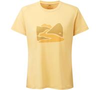 Mountain Equipment - Women's Headpoint Graphic Tee - Funktionsshirt, Gr. S 36, beige (Rattan)