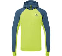 Mountain Equipment Herren Aiguille Zip Hoodie (Größe L, gruen)