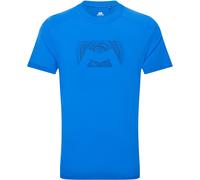Mountain Equipment Herren Headpoint Graphic T-Shirt (Größe XXL, blau)