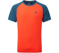 Mountain Equipment - Nava Crew - Funktionsshirt, Gr. L, rot (CardinalOrange/Majolica)