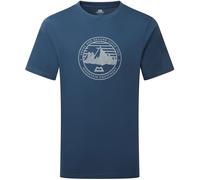 Mountain Equipment Herren Roundel T-Shirt (Größe L, blau)