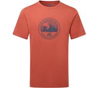 Mountain Equipment Herren Roundel T-Shirt (Größe XXL, orange)
