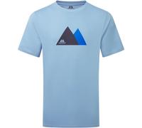 Mountain Equipment Herren Twin Peaks T-Shirt (Größe XXL, blau)