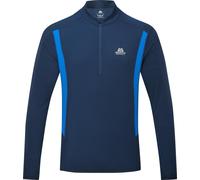 Mountain Equipment Ignis LS Men's Zip Tee admiral/atlantic (Me-01964) M