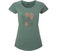 Mountain Equipment - Women's Leaf Tee - T-Shirt, Gr. XS 34, oliv/türkis (Sage)