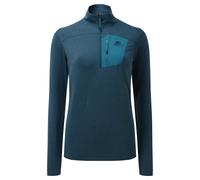 Mountain Equipment Lumiko Zip T-shirt Women's Majolica/Alto Blue M