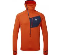 Mountain Equipment - Eclipse Hooded Zip T - Fleecepullover, Gr. XL, rot (Magma/Medieval)