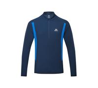 Mountain Equipment M Ignis LS Zip Tee Herren Kurzarmshirt - Admiral - Atlantic