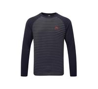 Mountain Equipment - Redline L/S Tee - Longsleeve, Gr. M, blau (CosmosStripe/Cosmos)