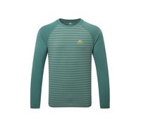 Mountain Equipment - Redline L/S Tee - Longsleeve, Gr. S, türkis (FernStripe/Fern)