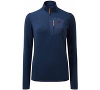 MOUNTAIN EQUIPMENT Mountain Equipment Damen T-Shirts/Tanks lg.Arm W LUMIKO ZIP-T (7914092) XS Marine