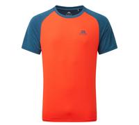 Mountain Equipment Nava Crew - Herren T-Shirt - Cardinal/Majolica, M