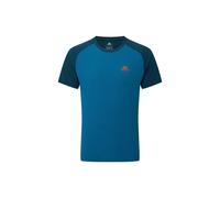 Mountain Equipment Herren Nava Crew T-Shirt (Größe L, blau)