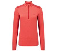 Mountain Equipment Nava LS Women's Zip T - Damen-Funktionsshirt - Hibiscus/Capsicum, 16