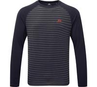Mountain Equipment - Redline L/S Tee - Longsleeve, Gr. M, blau (CosmosStripe/Cosmos)