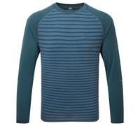 Mountain Equipment Redline LS Men's Tee - Herren T-Shirt - Maj Stripe/Majolica, XXL