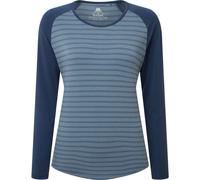 Mountain Equipment - Women's Redline L/S Tee - Longsleeve, Gr. XS 8, blau (BluefinStripe/DenimBlue)