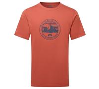 Mountain Equipment - Roundel Tee - T-Shirt, Gr. L, rot (EtruscanRed)