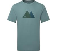 Mountain Equipment - Twin Peaks Tee - T-Shirt, Gr. XXL, türkis (GoblinBlue)