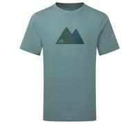 Mountain Equipment - Twin Peaks Tee - T-Shirt, Gr. M, türkis (GoblinBlue)