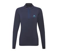 Mountain Equipment W Cerrig LS Zip T, Cosmos / L - 14, Damen Kurzarmshirt