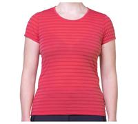 Mountain Equipment - Women's Groundup Stripe Tee - Funktionsshirt, Gr. S 36, rosa (RosewoodStripe)