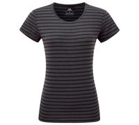 Mountain Equipment Damen Groundup Stripe T-Shirt (Größe XS, blau)