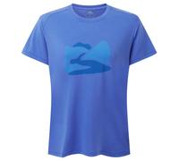 Mountain Equipment - Women's Headpoint Graphic Tee - Funktionsshirt, Gr. S 36, blau (VividBlue)