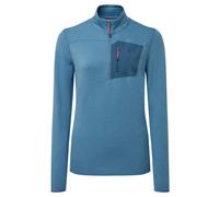 Mountain Equipment - Women's Lumiko Zip-T - Fleecepullover, Gr. XL 42, blau (Stellar/Majolica)