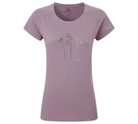 Mountain Equipment - Women's Mountain Flower Tee - T-Shirt, Gr. XS 34, rosa (Allium)