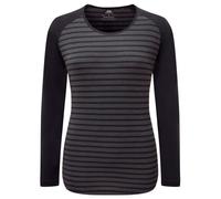 Mountain Equipment - Women's Redline L/S Tee - Longsleeve, Gr. XL 42, grau/schwarz (CosmosStripe/Cosmos)