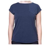 Mountain Equipment - Women's Silhouette Tee - Funktionsshirt, Gr. L 14, blau (CosmosStripe/Cosmos)