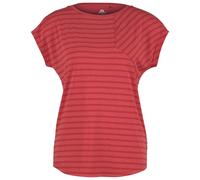 Mountain Equipment - Women's Silhouette Tee - Funktionsshirt, Gr. L 40, rot (RosewoodStripe/Rosewood)