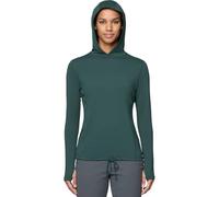 Mountain Hardwear Damen Crater Lake Langarm-Kapuzenpullover für Wandern, Camping, Rucksackreisen und Freizeitkleidung, Verve, M