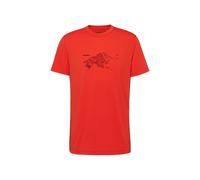 Mammut Feuchtigkeitsableitendes T-Shirt zum Wandern Mountain T-Shirt Men Fruendenhorn Blau L