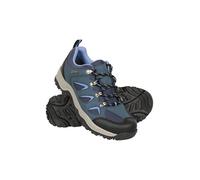 Mountain Warehouse Adventurer wasserdichte Damenwanderschuhe - Synthetik und Netzobermaterial, Gepolstertes Fußbett Tiefes Profil - Herbst/Winter, Wandern, Outdoor Marine Damen-Schuhgröße 41 EU