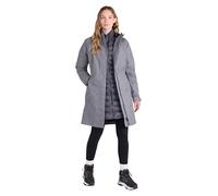 Mountain Warehouse Alaskan 3-in-1 Damen Winter Mantel - Lange, wasserdichte jacke, Warme Steppjacke Innenjacke mit Reißverschluss & Kapuze - Frühling, Sommer Dunkel Grau Damengröße EU 36