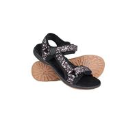Mountain Warehouse Beachtime Sandalen - Sommerschuhe mit Phylon-Zwischensohle, leicht, Klettverschluss, leicht zu verstauen - Frühling, Sommerspaziergänge, Strand Schwarz Damen-Schuhgröße 39 EU