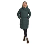 Mountain Warehouse Bequeme Damenjacke mit Daunenfüllung - wasserabweisende Winterjacke, Daunenbauschkraft 600, warme Pufferjacke - für Winterreisen & Alltag Khaki 44