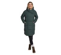 Mountain Warehouse Bequeme Damenjacke mit Daunenfüllung - wasserabweisende Winterjacke, Daunenbauschkraft 600, warme Pufferjacke - für Winterreisen & Alltag Khaki 42