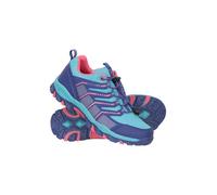 Mountain Warehouse Bolt wasserdichte Kinder Turnschuhe Leuchtend Blau Kinder-Schuhgröße 33 DE