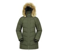 Mountain Warehouse Damen/Damen Isla II Lange Daunenjacke (Dunkles Khaki) EU 46 / UK 18