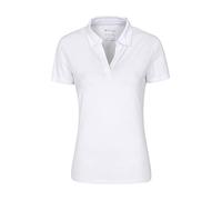 Mountain Warehouse Damen Polo T-Shirt mit UV-Schutz Weiss Damengröße EU 44