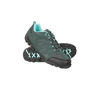 Mountain Warehouse Damen-Wanderschuhe - atmungsaktives Mesh-Obermaterial, strapazierfähige Gummi-Laufsohle, Freizeitschuhe, Eva-Fußbett - ideal zum Wandern Petrol Damen-Schuhgröße 40 DE